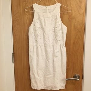 Linen White Dress